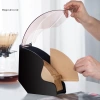 Hộp Đựng Giấy Lọc Cà Phê Tay Nhỏ CORED Nắp Acrylic Bảo Quản Dụng Cụ Barista Nhà Bếp 5