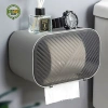 Hộp đựng giấy STGE dán tường nhà tắm, nắp đậy chống nước, decor - chỉ 71.400₫