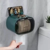 Hộp đựng giấy STGE dán tường nhà tắm, nắp đậy chống nước, decor - chỉ 71.400₫ 7