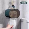Hộp đựng giấy STGE dán tường nhà tắm, nắp đậy chống nước, decor - chỉ 71.400₫ 10