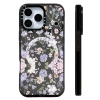 Hộp đựng hình bướm hoa tím hồng – Vỏ sạc không dây từ tính cho iPhone 12‑17, 16E, 17AIR – Silicon mềm, chống sốc 14