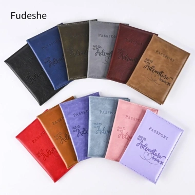Hộp đựng hộ chiếu FUDESHE da PU đa chức năng, chống nước, nhiều thẻ cho nam nữ - 33.804₫