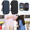 Hộp đựng hộ chiếu gia đình CHLOCH RFID chống nước, nhẹ bền, du lịch nam nữ