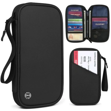 Hộp đựng hộ chiếu gia đình CHLOCH RFID chống nước, nhẹ bền, du lịch nam nữ 6