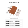Hộp đựng hộ chiếu RFID chặn - Ví du lịch dây kéo dài, giữ vé & tài liệu, giảm còn 293.933đ 9