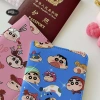 Hộp đựng hộ chiếu Shinchan hoạt hình dễ thương và túi tài liệu du lịch chỉ 81.648₫ 3