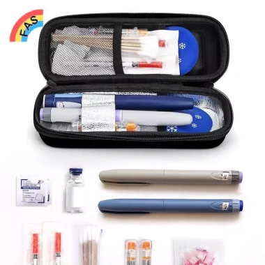 Hộp đựng Insulin du lịch chống nước, bảo quản lạnh, túi bút VN