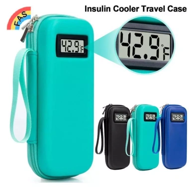 Hộp đựng Insulin du lịch chống nước, bảo quản lạnh, túi bút VN 5 Hộp đựng Insulin du lịch chống nước, bảo quản lạnh, túi bút VN 5