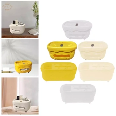 Hộp đựng khăn giấy đa chức năng sắp xếp hàng đầu - Trang trí bàn văn phòng, phòng ngủ, bàn trang điểm, nhà hàng