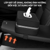 Hộp Đựng Khăn Giấy Ô Tô Da Nappa Cao Cấp, Khóa Kéo Tiện Lợi, Treo Xe Sang Trọng - Giá 158.000₫ 5