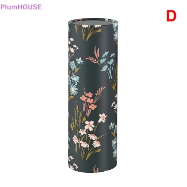 Hộp đựng khăn giấy ô tô PlumHOUSE họa tiết hoa - Hình trụ du lịch, giá đỡ cốc, phù hợp bàn nhà VN, giá 47.410₫ 7