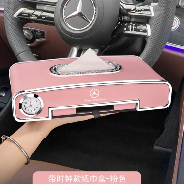 Hộp Đựng Khăn Giấy Xe Mercedes-Benz C/E/S-Class, GLC/GLA/GLE - Tiết Kiệm Không Gian, Giá 305.800 9