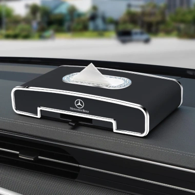 Hộp Đựng Khăn Giấy Xe Mercedes-Benz C/E/S-Class, GLC/GLA/GLE - Tiết Kiệm Không Gian, Giá 305.800 10