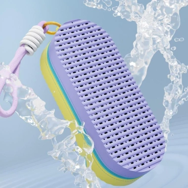 Hộp đựng kính bơi có dây kéo, chống nước, silicone mềm, lỗ thoát - 109.404₫ 8