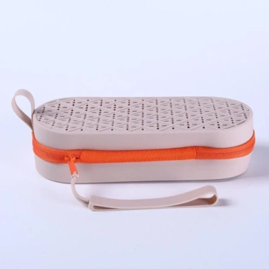 Hộp đựng kính bơi và kính cận silicone cao cấp, lỗ thoát nước, tay cầm, giá 95.148₫ 8