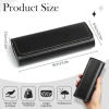 Hộp đựng kính da PU ghép nối thủ công, chống áp suất, quang đọc sách - 58.311₫ 10