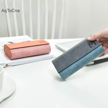 Hộp đựng kính kép AqToCna - Giá đỡ kính mắt đôi 2 cặp, di động, hai lớp HGVN