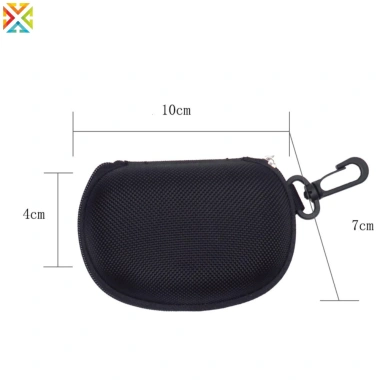 Hộp đựng kính mắt va đập, thấm nước, dây kéo Eva gấp - Du lịch nam nữ 5