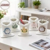 Hộp Đựng Kính và Bút Da Giả Họa Động Vật Dễ Thương - Phù Hợp Bàn Làm Việc và Đầu Giường, Giá Ưu Đãi 92.016₫