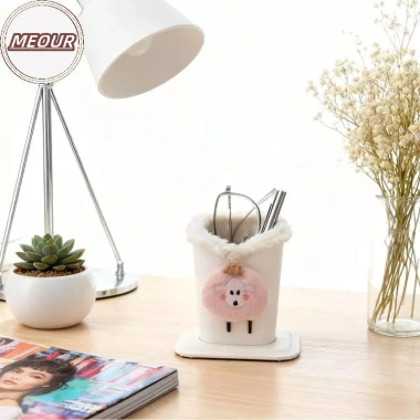 Hộp Đựng Kính và Bút Da Giả Họa Động Vật Dễ Thương - Phù Hợp Bàn Làm Việc và Đầu Giường, Giá Ưu Đãi 92.016₫ 2