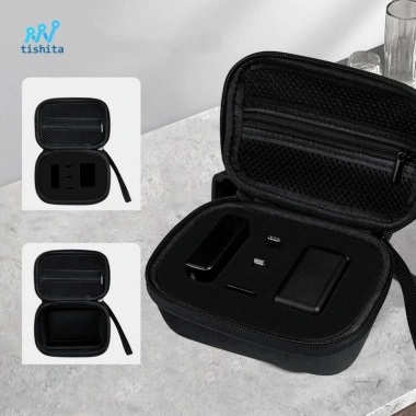 Hộp Đựng Mic Chống Sốc, Chống Thấm Nước, Có Tay Cầm Túi Du Lịch Bảo Vệ