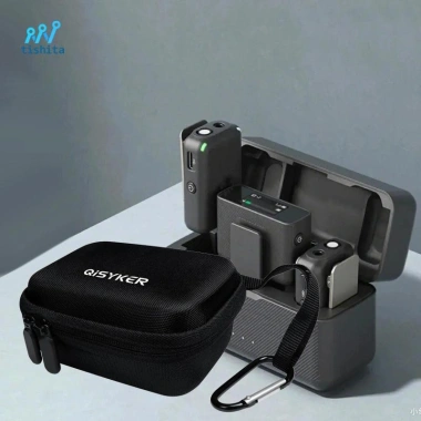 Hộp Đựng Mic Chống Sốc, Chống Thấm Nước, Có Tay Cầm Túi Du Lịch Bảo Vệ