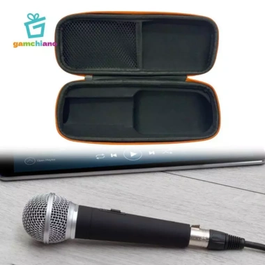 Hộp đựng micro bảo vệ chống sốc di động túi du lịch KTV ngoài trời kinh doanh