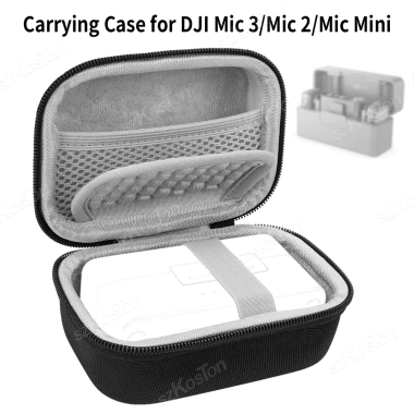 Hộp Đựng Micro DJI Mic 3, Mic 2, Mic Mini, Lark MAX 2 Túi Vỏ Cứng Bảo Quản