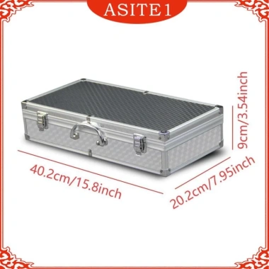 Hộp đựng micro hợp kim nhôm bền – Dual Mic cho sân khấu, du lịch, phòng thu – 314.600₫ 2