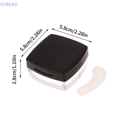 Hộp đựng mỹ phẩm 5g Cxstbeau – Hộp vuông sàng rỗng, du lịch & trang điểm