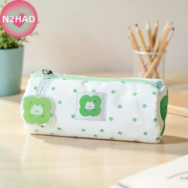 Hộp đựng mỹ phẩm & văn phòng N2HAO dung tích lớn, thiết kế cỏ ba lá mèo con, giá 36.072₫ Hộp đựng mỹ phẩm & văn phòng N2HAO dung tích lớn, thiết kế cỏ ba lá mèo con, giá 36.072₫
