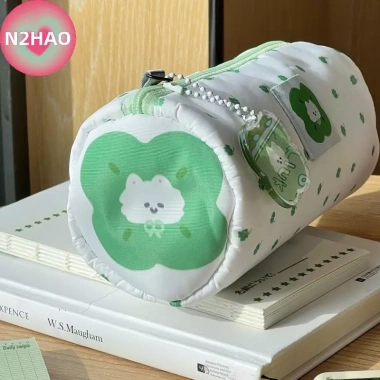 Hộp đựng mỹ phẩm & văn phòng N2HAO dung tích lớn, thiết kế cỏ ba lá mèo con, giá 36.072₫ 4 Hộp đựng mỹ phẩm & văn phòng N2HAO dung tích lớn, thiết kế cỏ ba lá mèo con, giá 36.072₫ 4