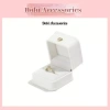 Hộp Đựng Nhẫn Cầu Hôn Da PU Trắng Sang Trọng Đẳng Cấp Quý Phái Dobi H5