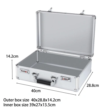 Hộp đựng nhôm cao cấp, hộp dụng cụ hợp kim, phụ kiện lớn cho gia đình - 268.400₫