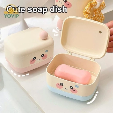Hộp Đựng Nước Có Nắp Thoát Nước - Kín Du Lịch, Ký Túc Xá, Sinh Viên, Gia Đình, Giá 45.030 VND