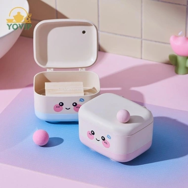 Hộp Đựng Nước Có Nắp Thoát Nước - Kín Du Lịch, Ký Túc Xá, Sinh Viên, Gia Đình, Giá 45.030 VND