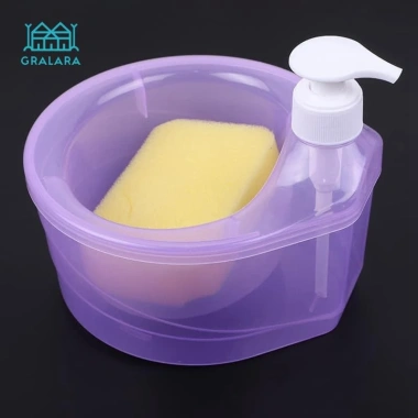 Hộp đựng nước rửa chén 2 trong 1, đỡ xốp, 1.000ml - Giá ưu đãi 68.200đ