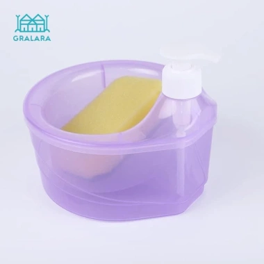 Hộp đựng nước rửa chén 2 trong 1, đỡ xốp, 1.000ml - Giá ưu đãi 68.200đ