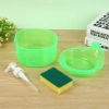 Hộp Đựng Nước Rửa Chén 2 trong 1 kèm Miếng Rửa Bát – Tiết kiệm không gian, Giá chỉ 24.401 VND 2