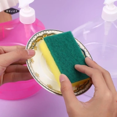 Hộp Đựng Nước Rửa Chén 2 trong 1 kèm Miếng Rửa Bát – Tiết kiệm không gian, Giá chỉ 24.401 VND