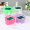 Hộp Đựng Nước Rửa Chén 2 trong 1 kèm Miếng Rửa Bát – Tiết kiệm không gian, Giá chỉ 24.401 VND 9