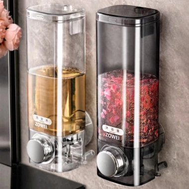 Hộp Đựng Nước Rửa Tay Dán Tường Trong Suốt Châu Âu Sang Trọng - 87.000 VND