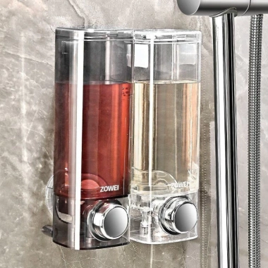 Hộp Đựng Nước Rửa Tay Dán Tường Trong Suốt Châu Âu Sang Trọng - 87.000 VND