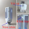 Hộp Đựng Nước Rửa Tay Xinda ZQ138 - Đựng Sữa Tắm & Dầu Gội, Giá 51.000 VND 3