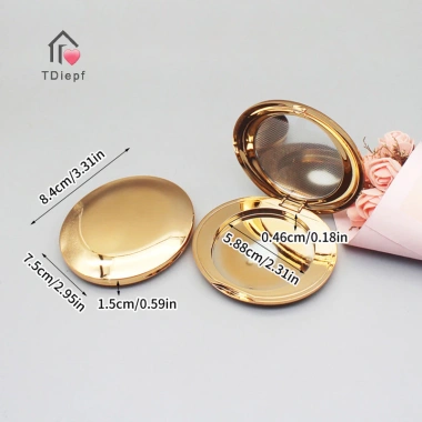 Hộp đựng phấn mắt nhỏ gọn, có thể nạp lại, du lịch di động, bảng màu làm mới, giá chỉ 72.490₫