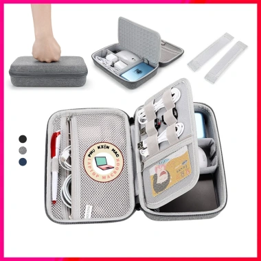 Hộp đựng phụ kiện công nghệ cáp sạc laptop, máy tính bảng, pin dự phòng – chỉ 160.000 VNĐ 2