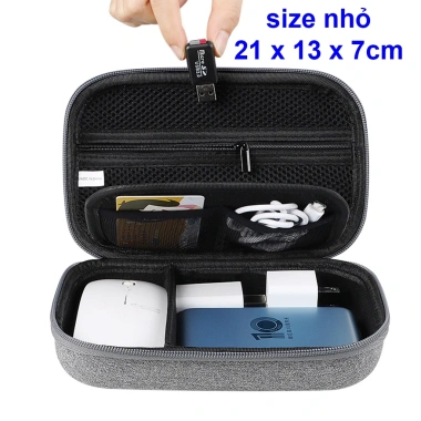 Hộp đựng phụ kiện công nghệ cáp sạc laptop, máy tính bảng, pin dự phòng – chỉ 160.000 VNĐ 9