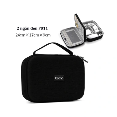 Hộp Đựng Phụ Kiện Công Nghệ Chống Sốc, Túi Cáp Sạc Laptop, Pin Dụ, Mỹ Phẩm Boona - 209.000đ