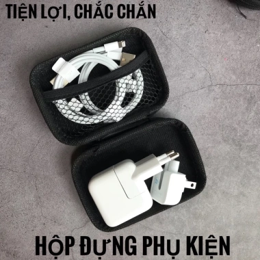 Hộp Đựng Phụ Kiện Tai Nghe & Cáp Sạc Loại Tốt - Giá chỉ 45.000, giảm từ 58.050