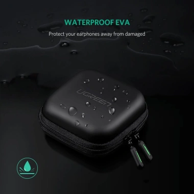Hộp đựng phụ kiện Ugreen 40.816 chống sốc chống nước - Đựng tai nghe, cáp sạc, USB, giá chỉ 65.000 VNĐ 4 Hộp đựng phụ kiện Ugreen 40.816 chống sốc chống nước - Đựng tai nghe, cáp sạc, USB, giá chỉ 65.000 VNĐ 4